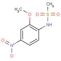 57164-98-4 N-(2-methoxy-4-nitrophenyl)methanesulfonamide chemical structure