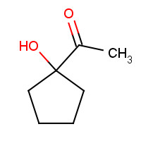 17160-89-3 1-(1-hydroxycyclopentyl)ethanone chemical structure