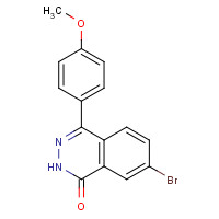 1309196-18-6 7-bromo-4-(4-methoxyphenyl)-2H-phthalazin-1-one chemical structure