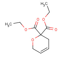 24588-58-7 diethyl 2,5-dihydropyran-6,6-dicarboxylate chemical structure