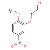 399580-20-2 2-(2-methoxy-5-nitrophenoxy)ethanol chemical structure