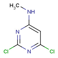 32998-03-1 2,6-dichloro-N-methylpyrimidin-4-amine chemical structure