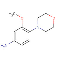 482308-06-5 3-methoxy-4-morpholin-4-ylaniline chemical structure