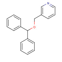 853918-34-0 3-(benzhydryloxymethyl)pyridine chemical structure
