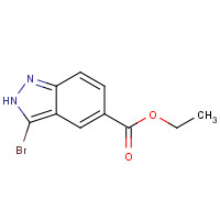 192945-25-8 ethyl 3-bromo-2H-indazole-5-carboxylate chemical structure