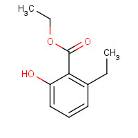 82064-77-5 ethyl 2-ethyl-6-hydroxybenzoate chemical structure