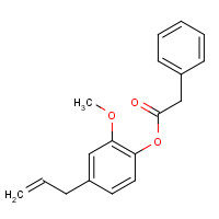 10402-33-2 (2-methoxy-4-prop-2-enylphenyl) 2-phenylacetate chemical structure