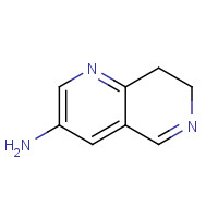 1430218-34-0 7,8-dihydro-1,6-naphthyridin-3-amine chemical structure