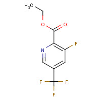 207994-07-8 ethyl 3-fluoro-5-(trifluoromethyl)pyridine-2-carboxylate chemical structure