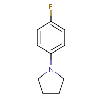 4280-34-6 1-(4-fluorophenyl)pyrrolidine chemical structure