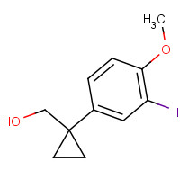 944280-15-3 [1-(3-iodo-4-methoxyphenyl)cyclopropyl]methanol chemical structure