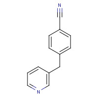 112809-49-1 4-(pyridin-3-ylmethyl)benzonitrile chemical structure