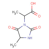 556080-37-6 2-(4-methyl-2,5-dioxoimidazolidin-1-yl)propanoic acid chemical structure