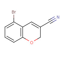 885270-69-9 5-bromo-2H-chromene-3-carbonitrile chemical structure