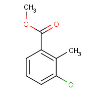99586-84-2 methyl 3-chloro-2-methylbenzoate chemical structure