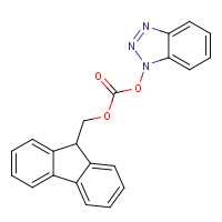 82911-71-5 benzotriazol-1-yl 9H-fluoren-9-ylmethyl carbonate chemical structure