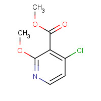 1256826-55-7 methyl 4-chloro-2-methoxypyridine-3-carboxylate chemical structure