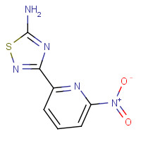 1179359-57-9 3-(6-nitropyridin-2-yl)-1,2,4-thiadiazol-5-amine chemical structure