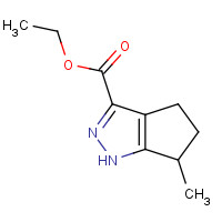 856256-53-6 ethyl 6-methyl-1,4,5,6-tetrahydrocyclopenta[c]pyrazole-3-carboxylate chemical structure