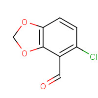 249636-63-3 5-chloro-1,3-benzodioxole-4-carbaldehyde chemical structure