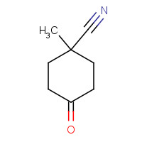 121955-82-6 1-methyl-4-oxocyclohexane-1-carbonitrile chemical structure