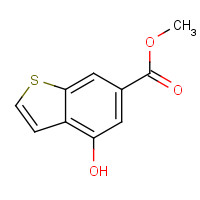 314725-14-9 methyl 4-hydroxy-1-benzothiophene-6-carboxylate chemical structure