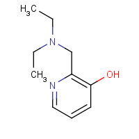 2168-14-1 2-(diethylaminomethyl)pyridin-3-ol chemical structure