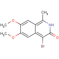 122670-02-4 4-bromo-6,7-dimethoxy-1-methyl-2H-isoquinolin-3-one chemical structure