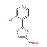 885274-43-1 2-(2-chlorophenyl)-1,3-oxazole-4-carbaldehyde chemical structure