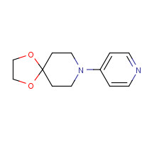166954-75-2 8-pyridin-4-yl-1,4-dioxa-8-azaspiro[4.5]decane chemical structure