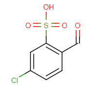 88-33-5 5-chloro-2-formylbenzenesulfonic acid chemical structure