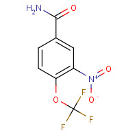 1214323-50-8 3-nitro-4-(trifluoromethoxy)benzamide chemical structure