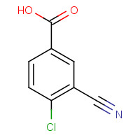 117738-76-8 4-chloro-3-cyanobenzoic acid chemical structure