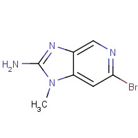 1234014-58-4 6-bromo-1-methylimidazo[4,5-c]pyridin-2-amine chemical structure