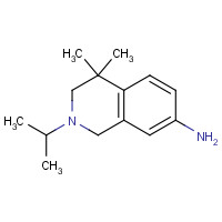 1395029-04-5 4,4-dimethyl-2-propan-2-yl-1,3-dihydroisoquinolin-7-amine chemical structure