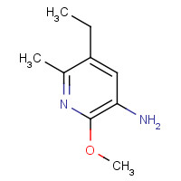 139394-01-7 5-ethyl-2-methoxy-6-methylpyridin-3-amine chemical structure