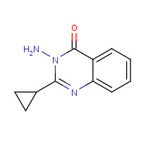 919028-65-2 3-amino-2-cyclopropylquinazolin-4-one chemical structure