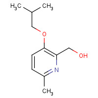 1233520-08-5 [6-methyl-3-(2-methylpropoxy)pyridin-2-yl]methanol chemical structure