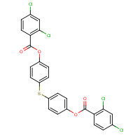 1363166-13-5 [4-[4-(2,4-dichlorobenzoyl)oxyphenyl]sulfanylphenyl] 2,4-dichlorobenzoate chemical structure