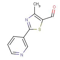 958443-39-5 4-methyl-2-pyridin-3-yl-1,3-thiazole-5-carbaldehyde chemical structure
