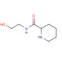 176710-91-1 N-(2-hydroxyethyl)piperidine-2-carboxamide chemical structure