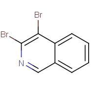 36963-44-7 3,4-dibromoisoquinoline chemical structure
