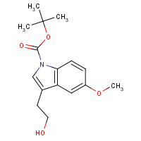898746-70-8 tert-butyl 3-(2-hydroxyethyl)-5-methoxyindole-1-carboxylate chemical structure