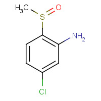 29124-53-6 5-chloro-2-methylsulfinylaniline chemical structure