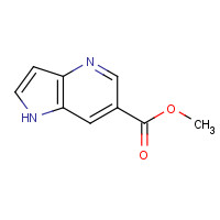 1015609-11-6 methyl 1H-pyrrolo[3,2-b]pyridine-6-carboxylate chemical structure