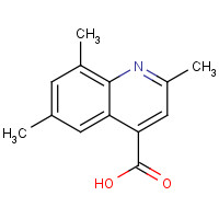 93189-20-9 2,6,8-trimethylquinoline-4-carboxylic acid chemical structure