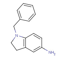 21909-45-5 1-benzyl-2,3-dihydroindol-5-amine chemical structure