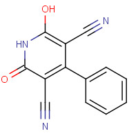 20964-63-0 2-hydroxy-6-oxo-4-phenyl-1H-pyridine-3,5-dicarbonitrile chemical structure