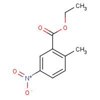 124358-24-3 ethyl 2-methyl-5-nitrobenzoate chemical structure