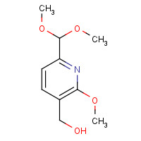1310948-48-1 [6-(dimethoxymethyl)-2-methoxypyridin-3-yl]methanol chemical structure